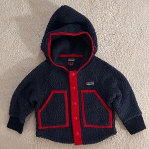 Patagonia 12-18m hooded retro jacket